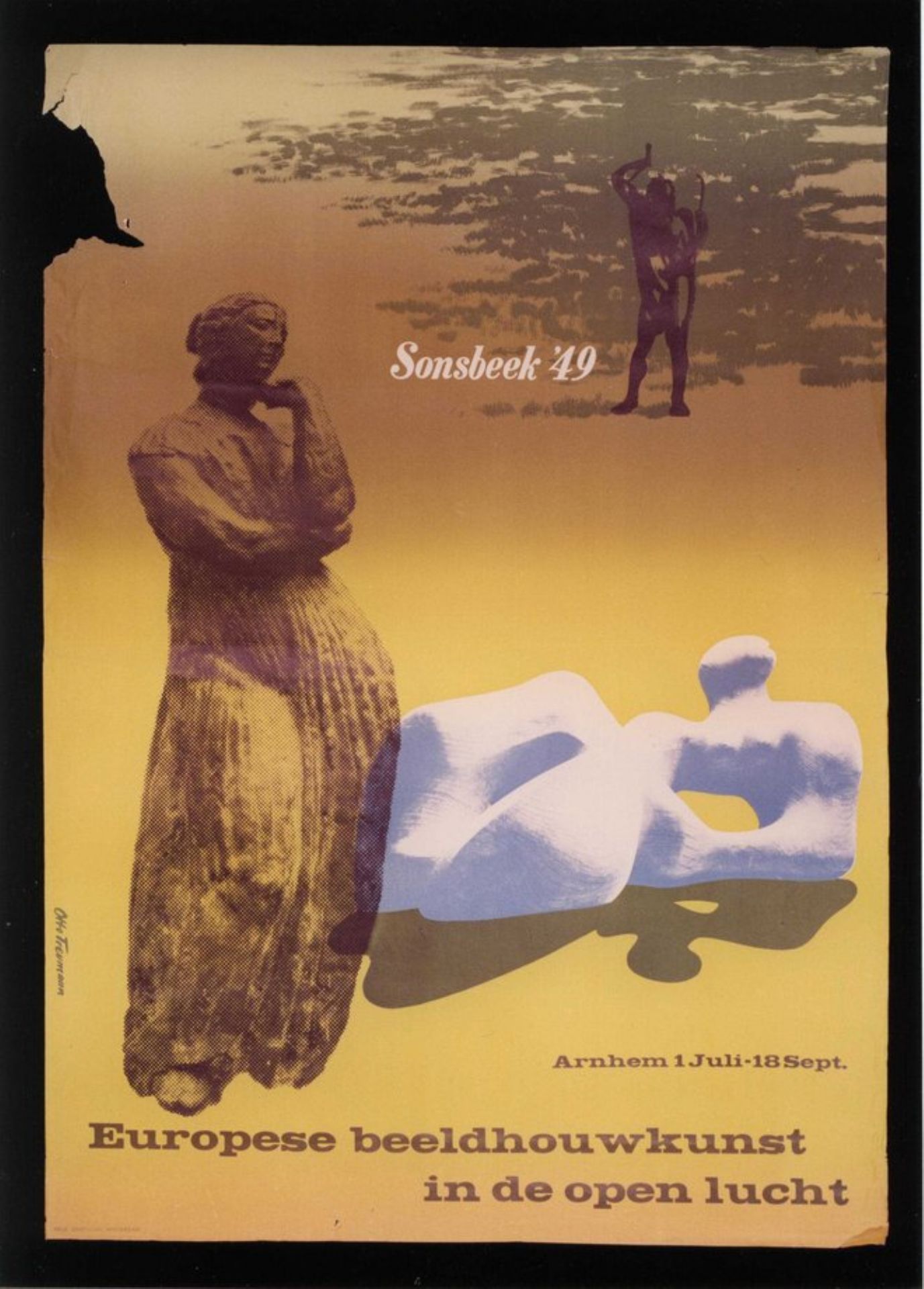 Kunst was ook erg belangrijk tijdens de wederopbouw. Er werd in 1949 een grote tentoonstelling in park Sonsbeek georganiseerd. Voor veel mensen was dit het perfecte dagje uit. Meer dan 125.000 mensen kwamen de beelden bekijken. 
Wist je dat deze tentoonstellingen nog steeds georganiseerd worden?