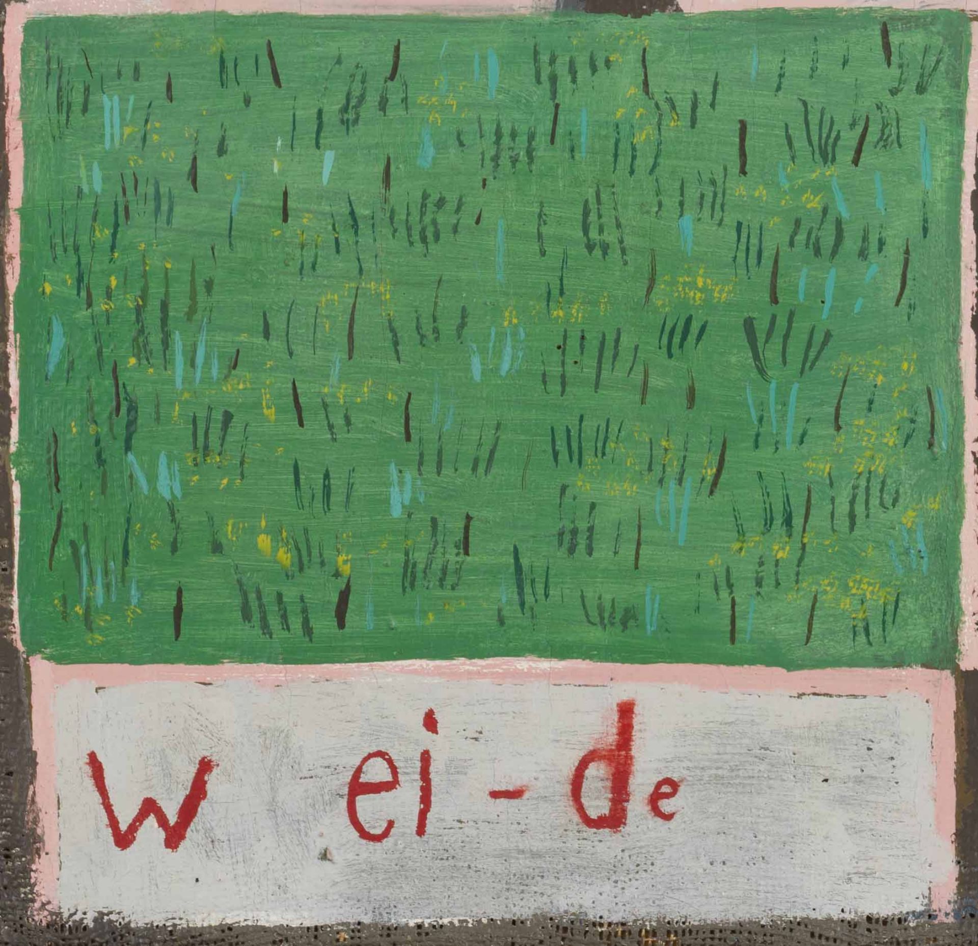 Bij andere plaatjes liet hij zich inspireren door kunstenaars. Voor Wei-de heeft Klaas Gubbels bijvoorbeeld het schilderij Grasgrond van Vincent van Gogh als inspiratiebron gebruikt.